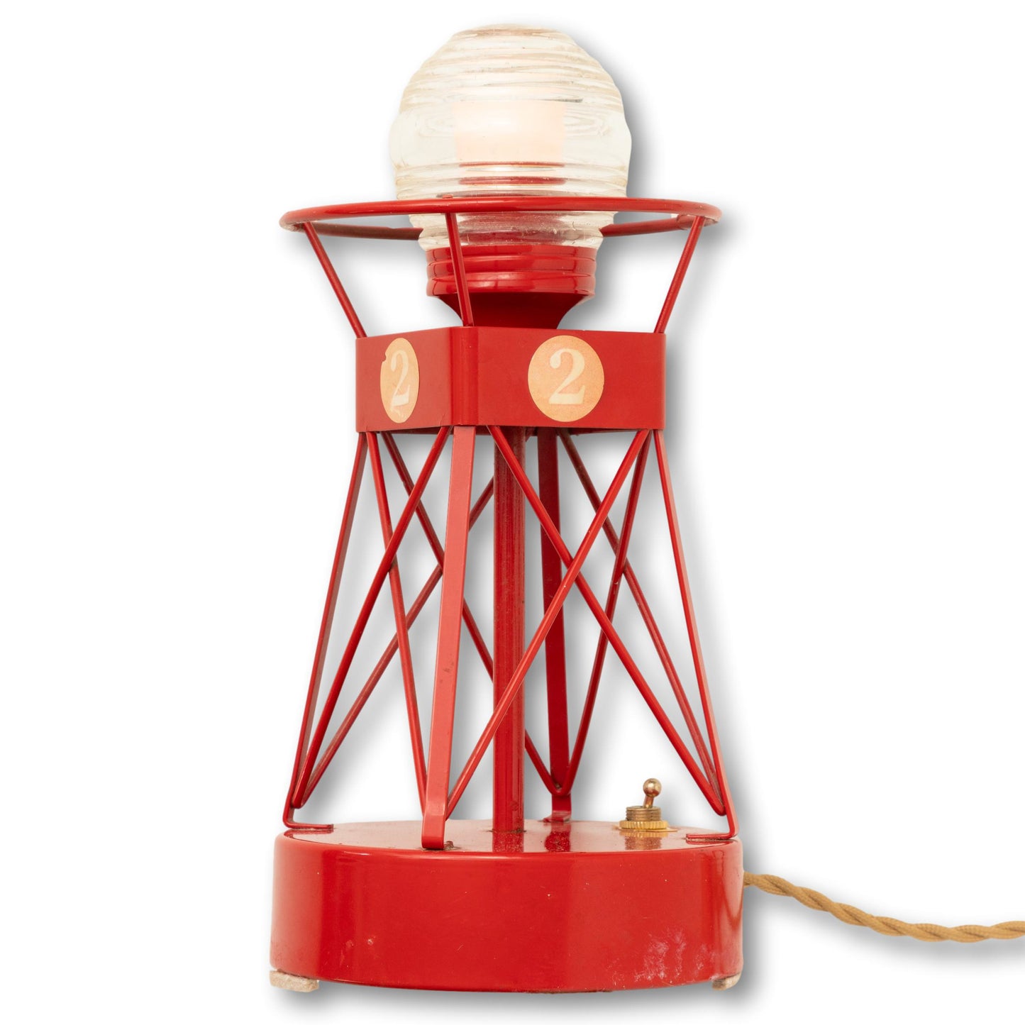 Rare Small Bell Buoy Lamp