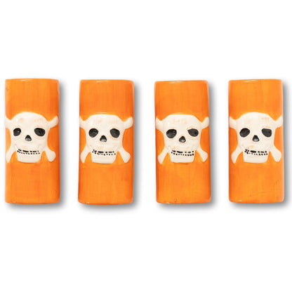 Set of 4 Pirate Mugs