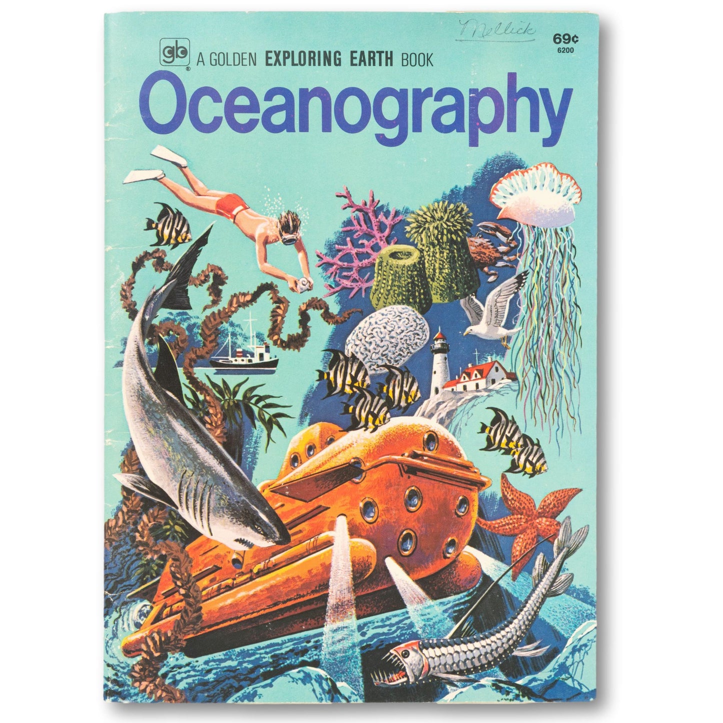 1973 "Oceanography" Golden Book