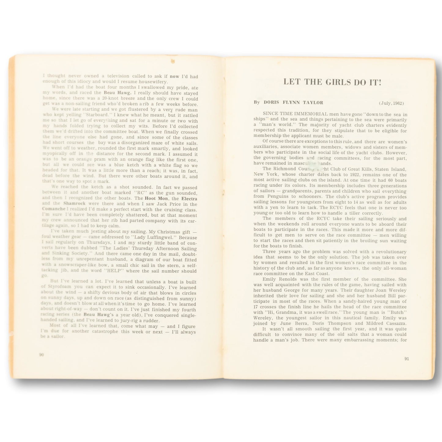 "Ladies First!" Book