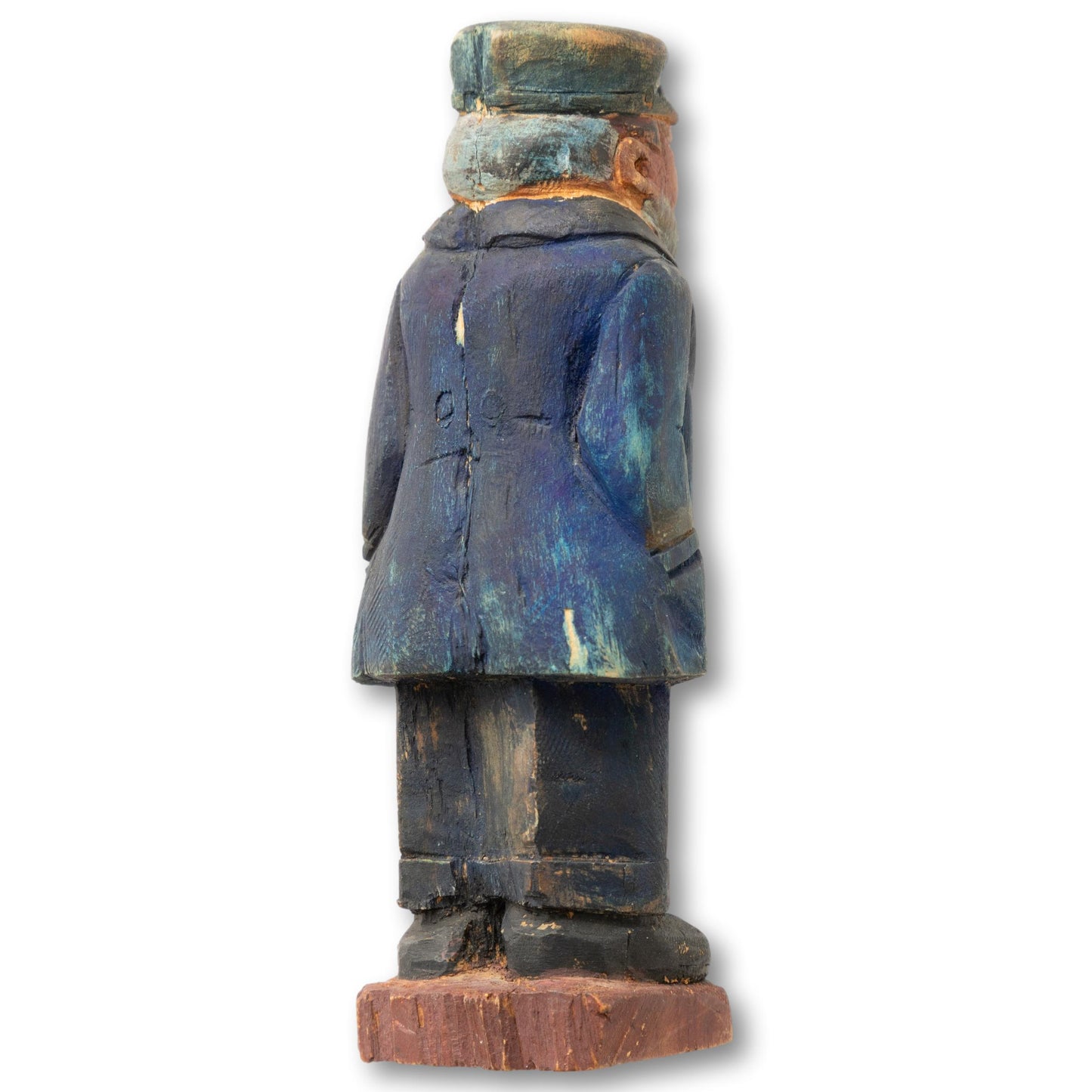 Captain in Navy Coat