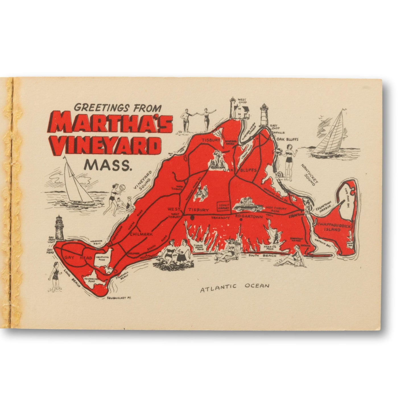 Martha's Vineyard Island Mini Book