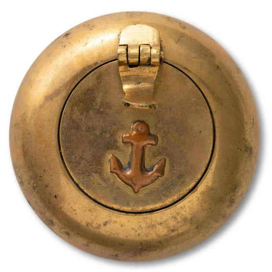 Brass Anchor Ashtray