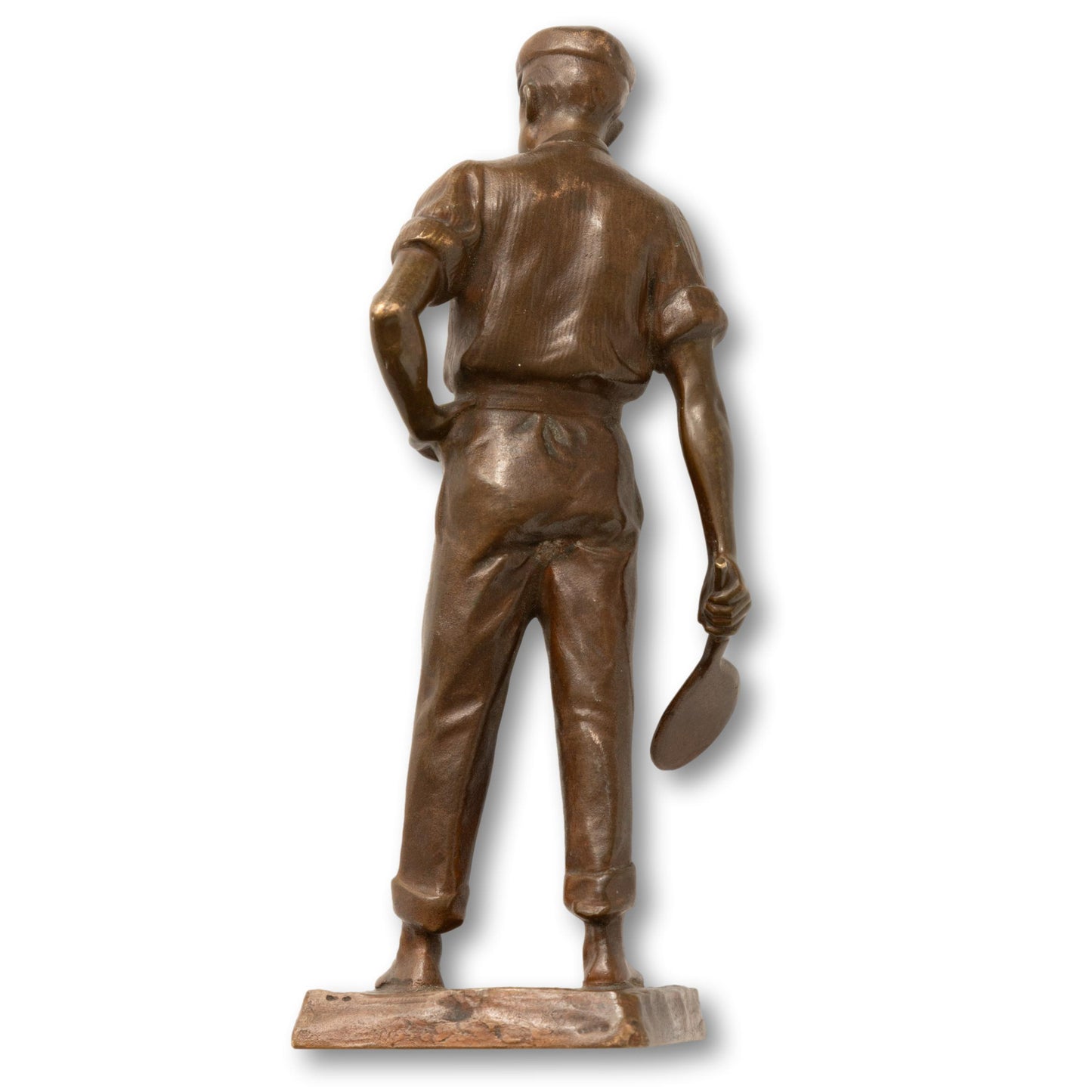 Bronze Tennis Figure