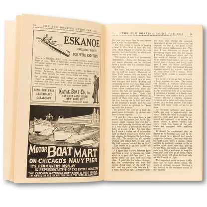 Boating Guide for 1932
