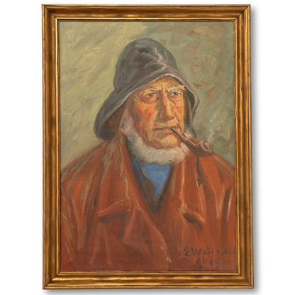 Sea Captain with Pipe