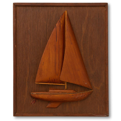 Sailboat Wall Plaque