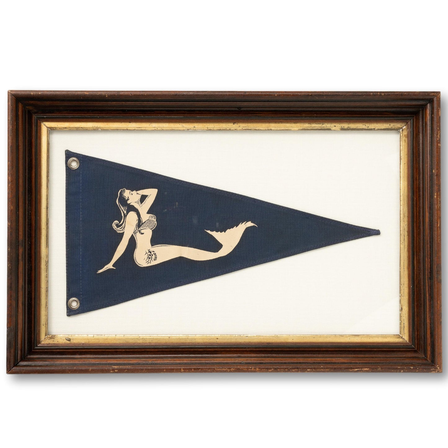 Framed Mermaid Pennant