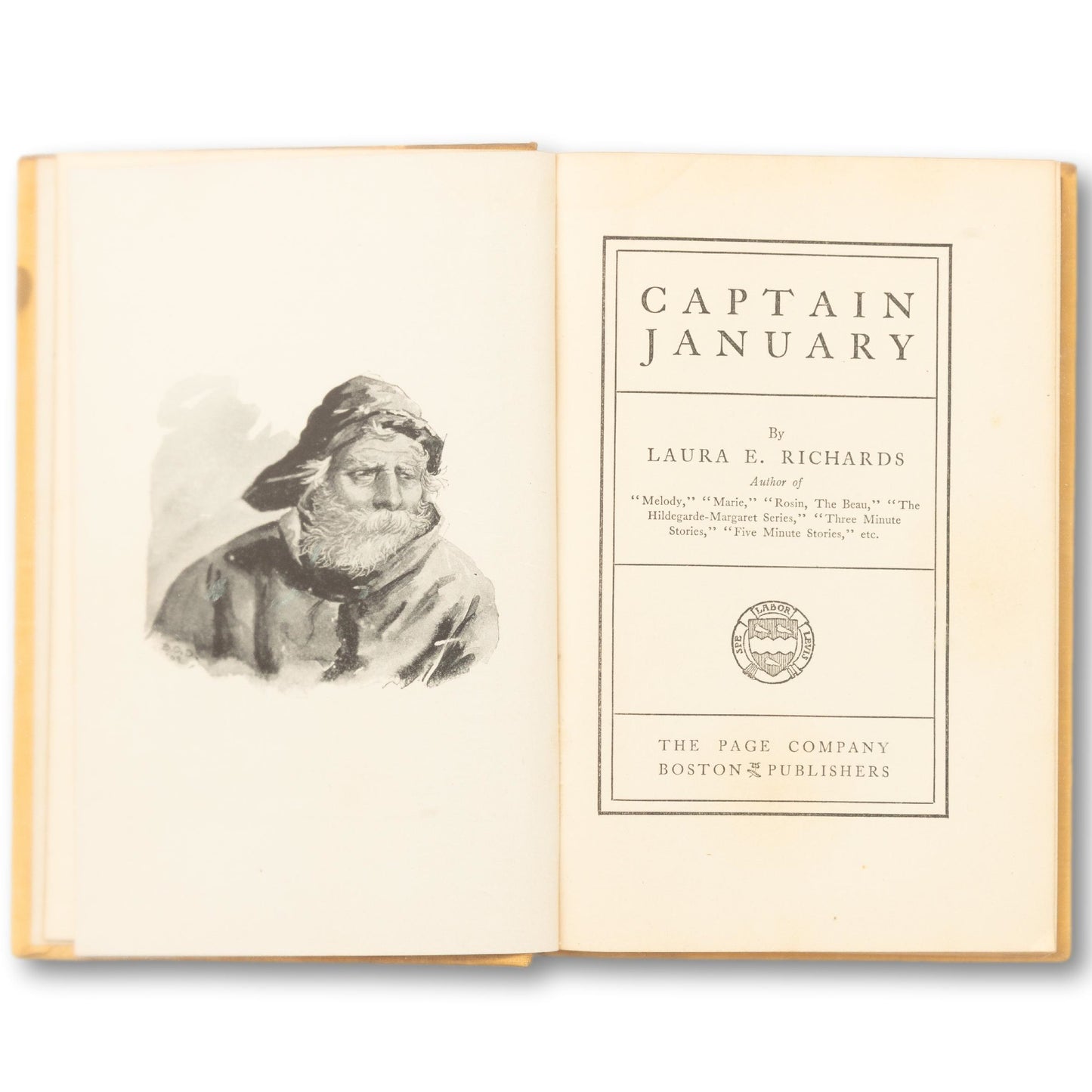 "Captain January" Story Book