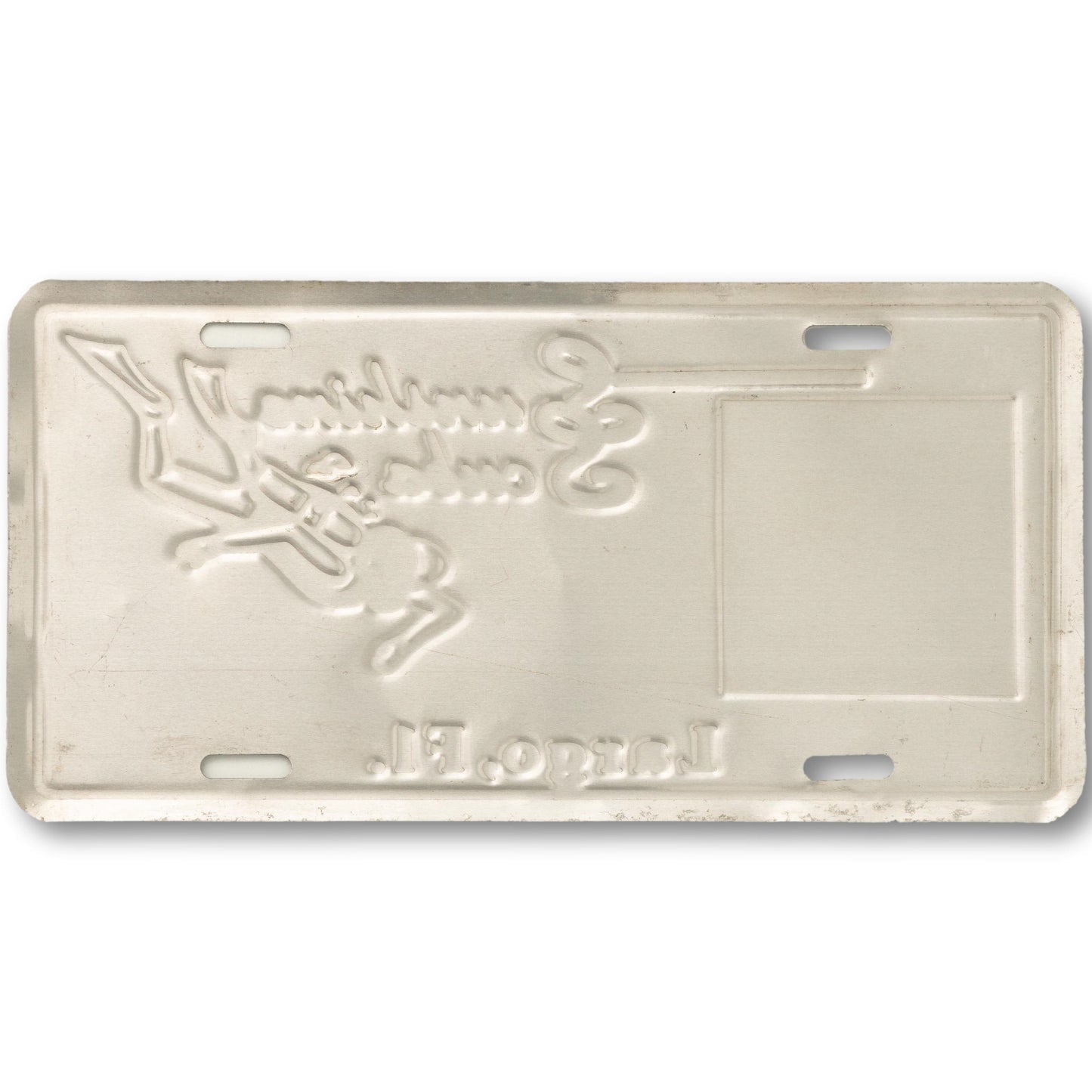 Scuba Novelty License Plate