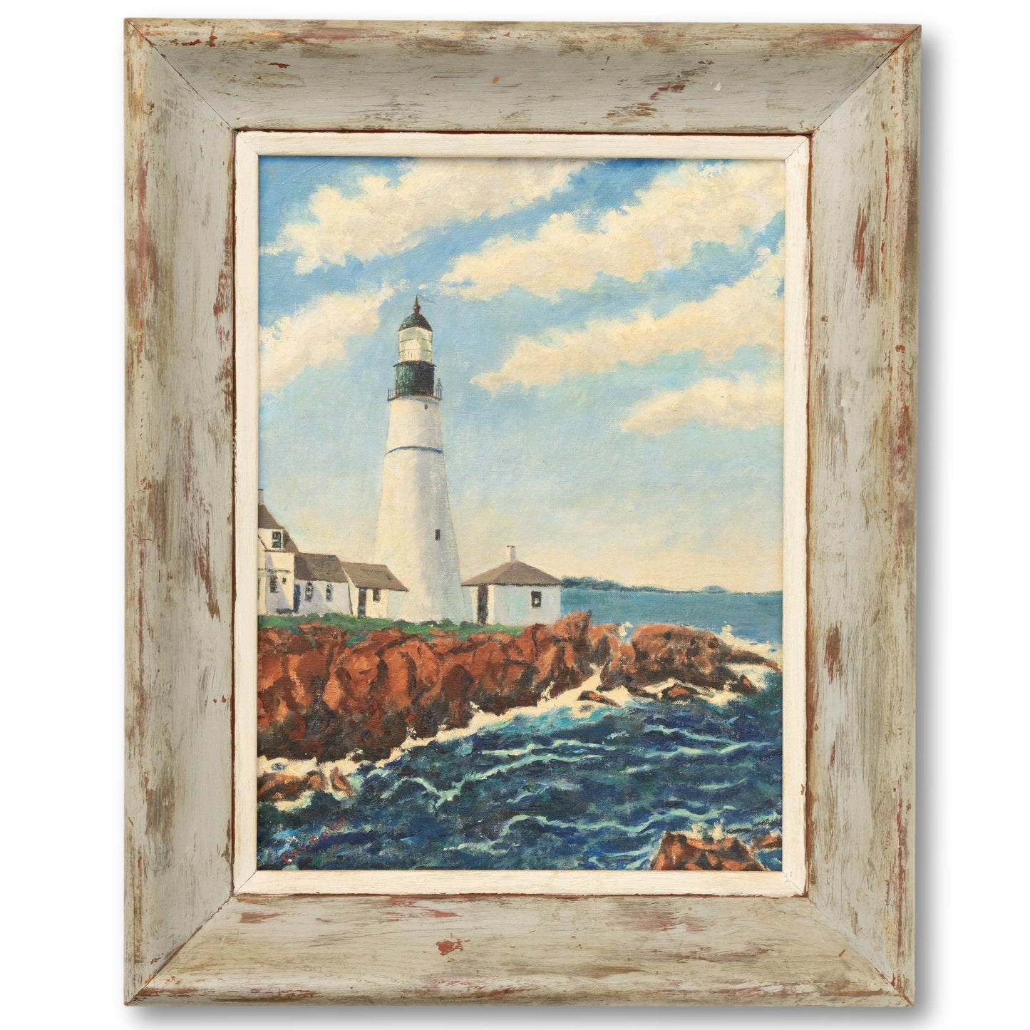 Portland Head Lighthouse Painting