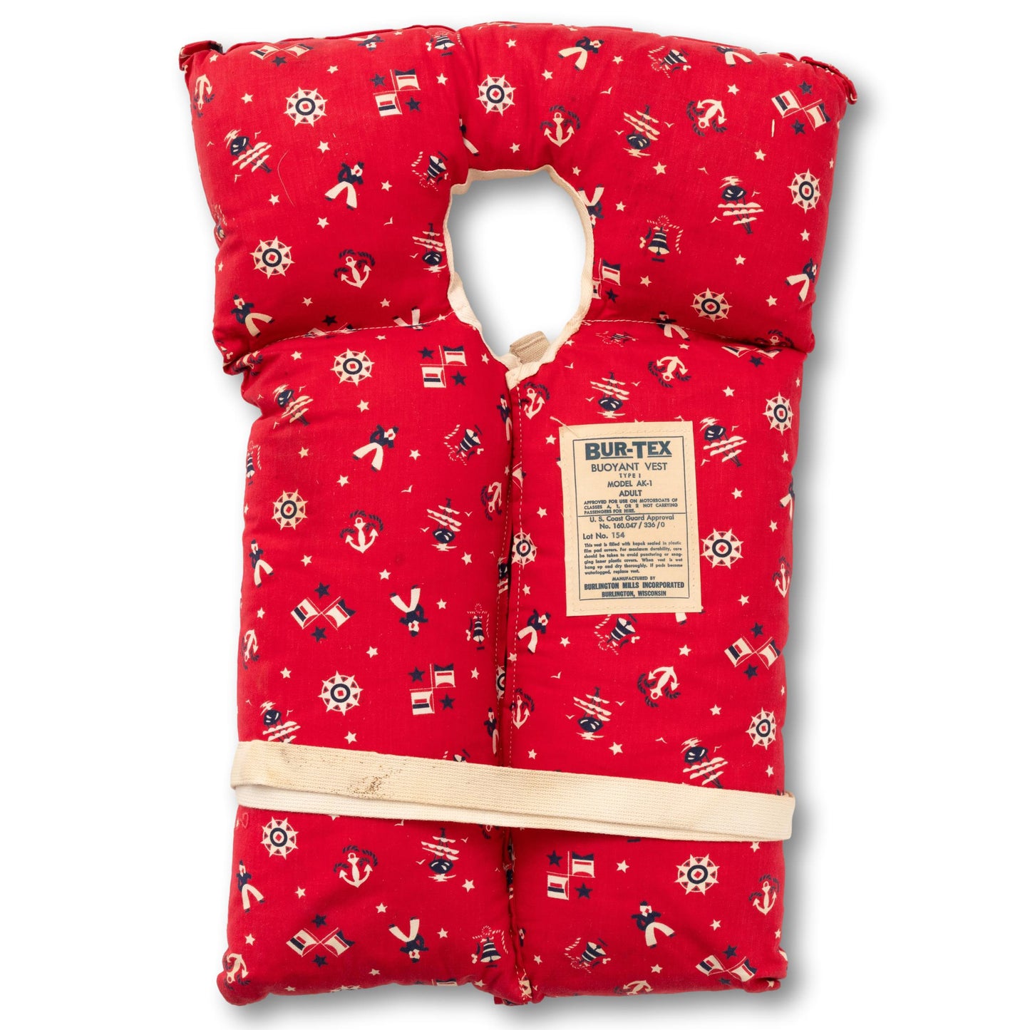 Nautical Print Life Vest