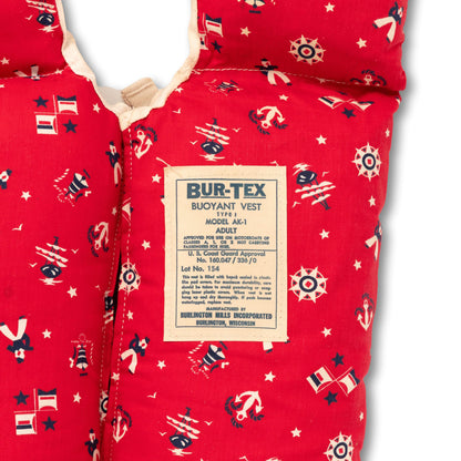 Nautical Print Life Vest