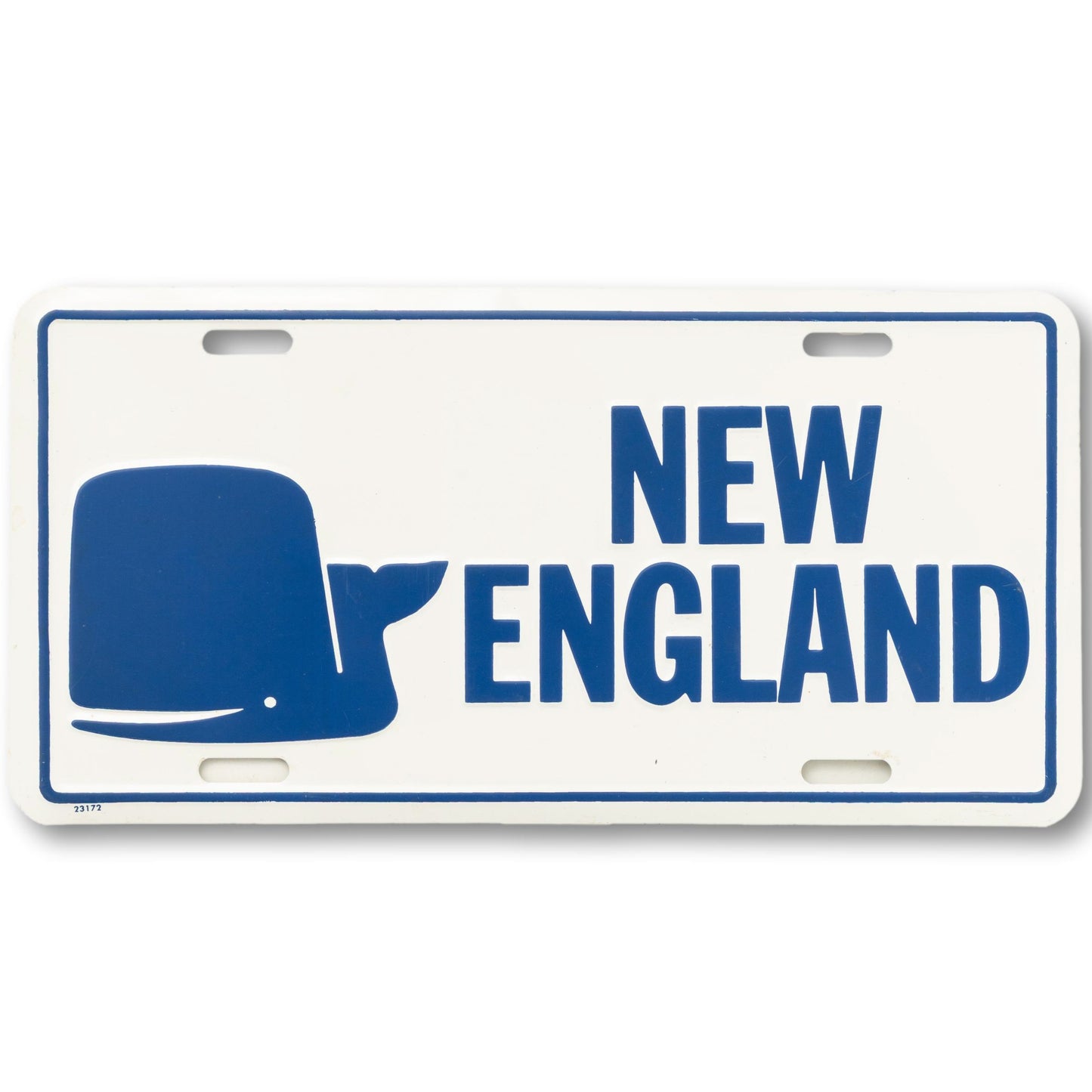 New England Whale Vanity Plate