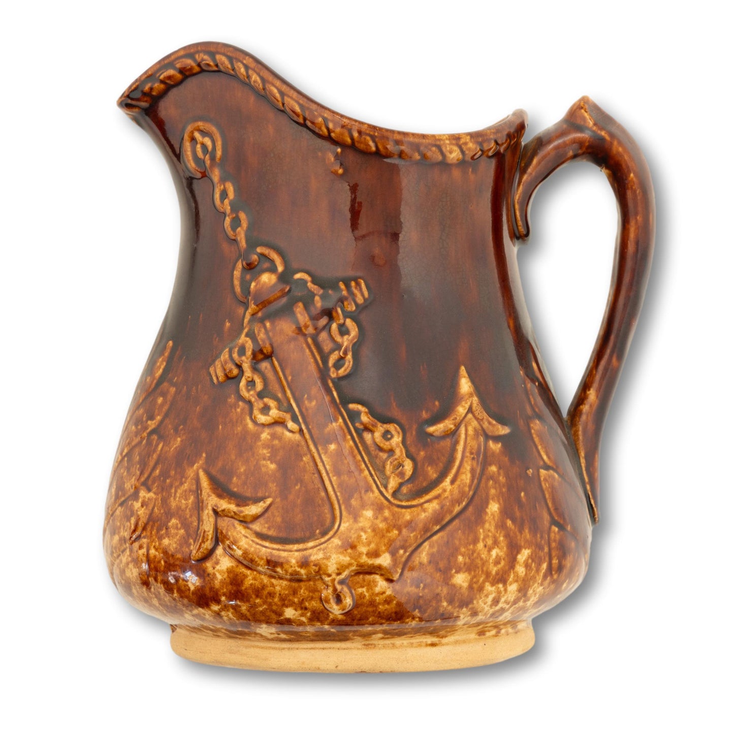 Rockingham-style Anchor Pitcher