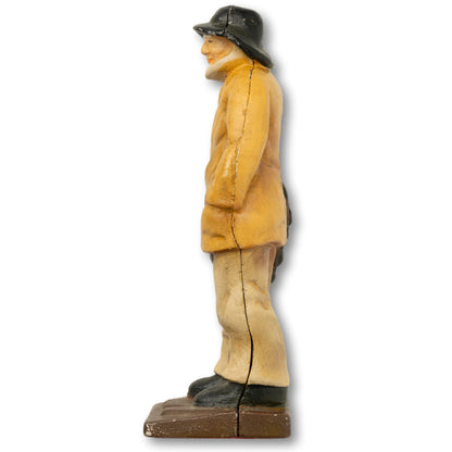 Large Cast Iron Gloucester Fisherman