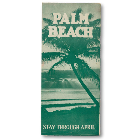 Palm Beach Brochure with Fold-Out Poster