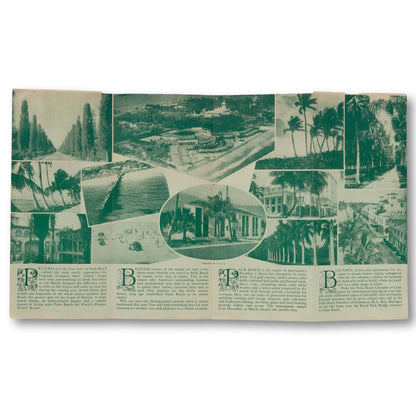 Palm Beach Brochure with Fold-Out Poster