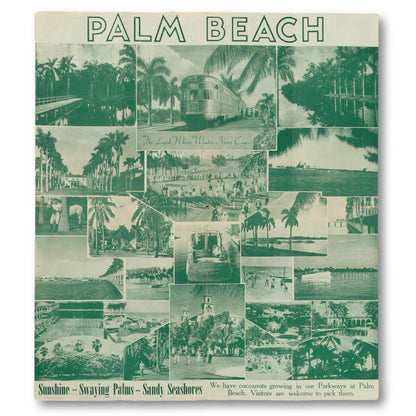 Palm Beach Brochure with Fold-Out Poster