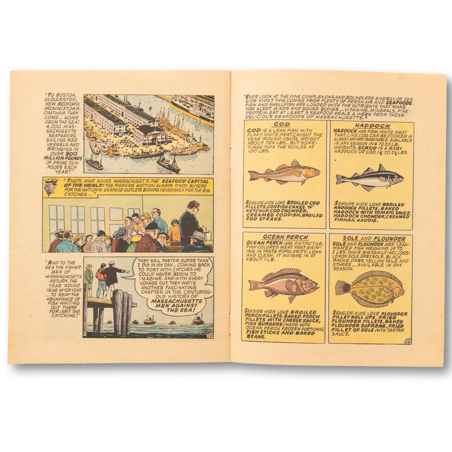 "Massachusetts Men Against the Sea" Booklet