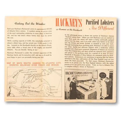 Map to Hackney's Famous Seafood
