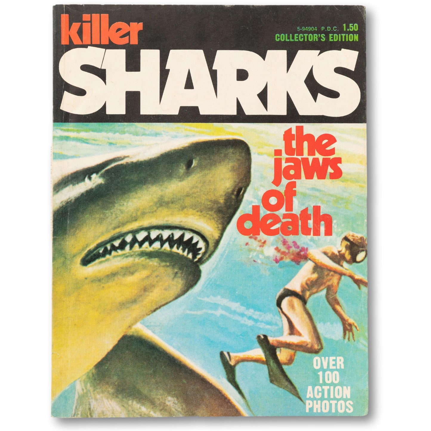 "Killer Sharks" Collector's Edition Magazine