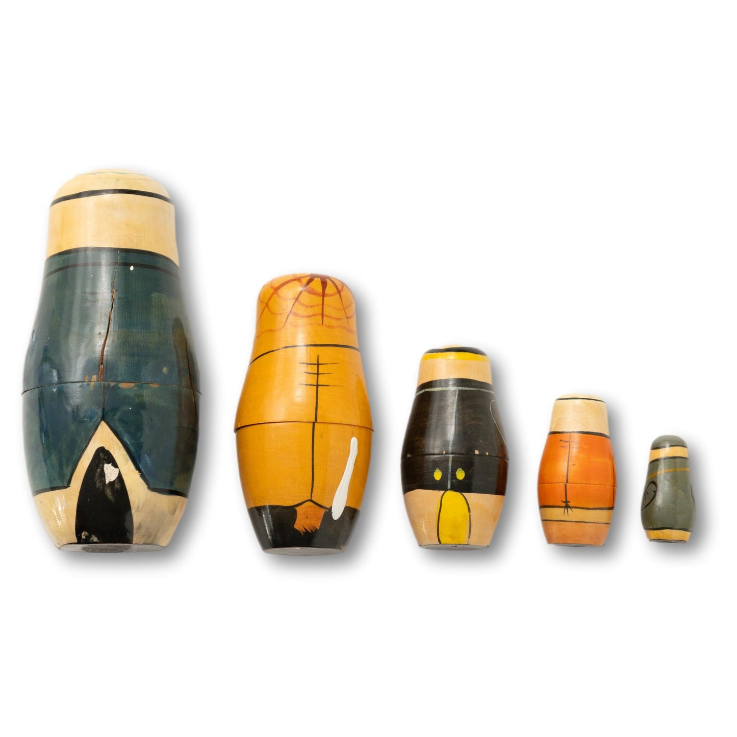 Sea Captain Nesting Dolls