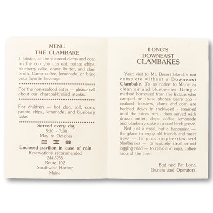 Maine Clam Bake Invitation