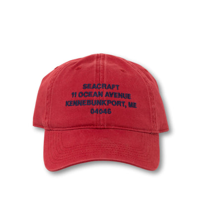 Seacraft Address Hat, Red