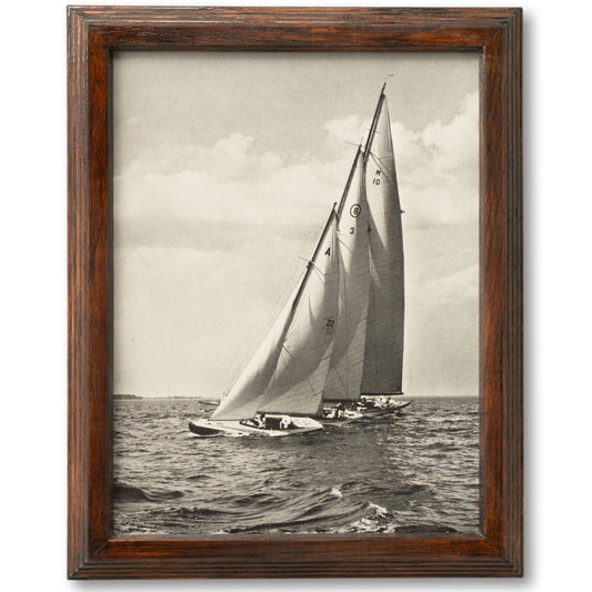 "Trio of Sailboats"