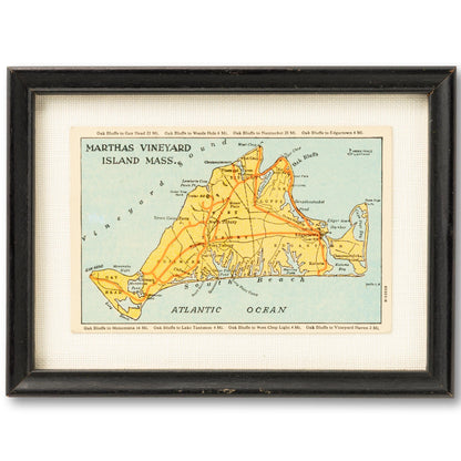 Martha's Vineyard Framed Postcard