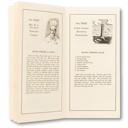 "Maine Lobster Recipes" Booklet