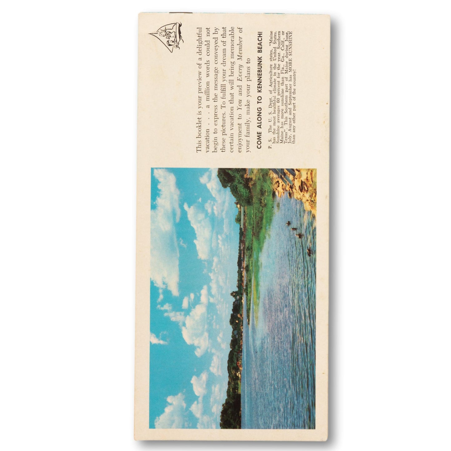 Very Rare "Kennebunk Beach" Vacation Brooklet