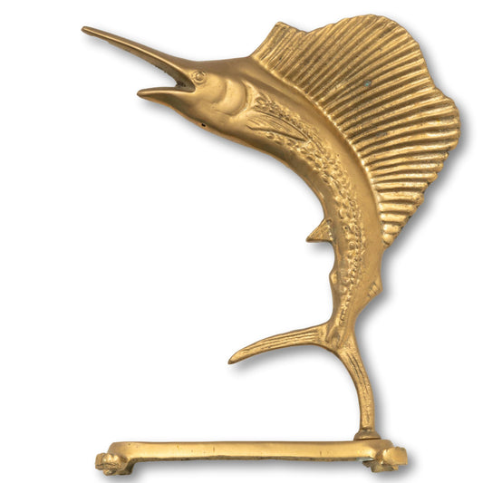 Brass Leaping Atlantic Sailfish