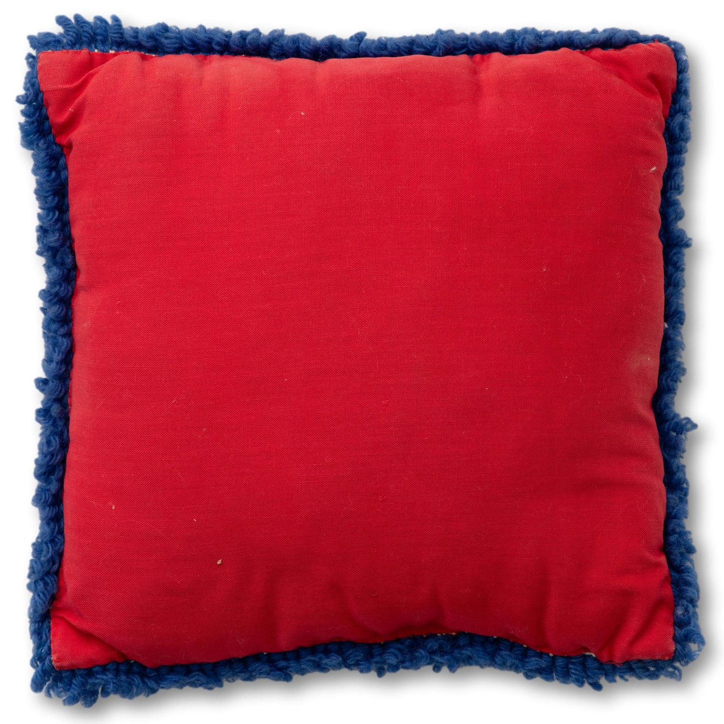 Small Hooked Sailboat Pillow
