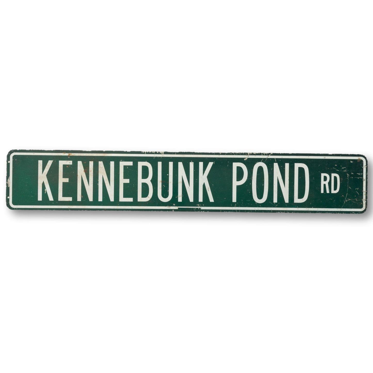 "Kennebunk Pond" Road Sign
