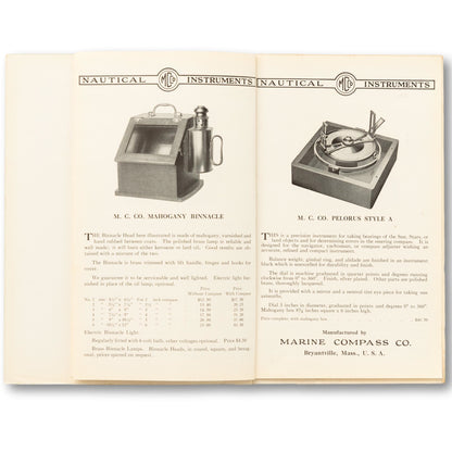 Marine Compass Co. Catalogue