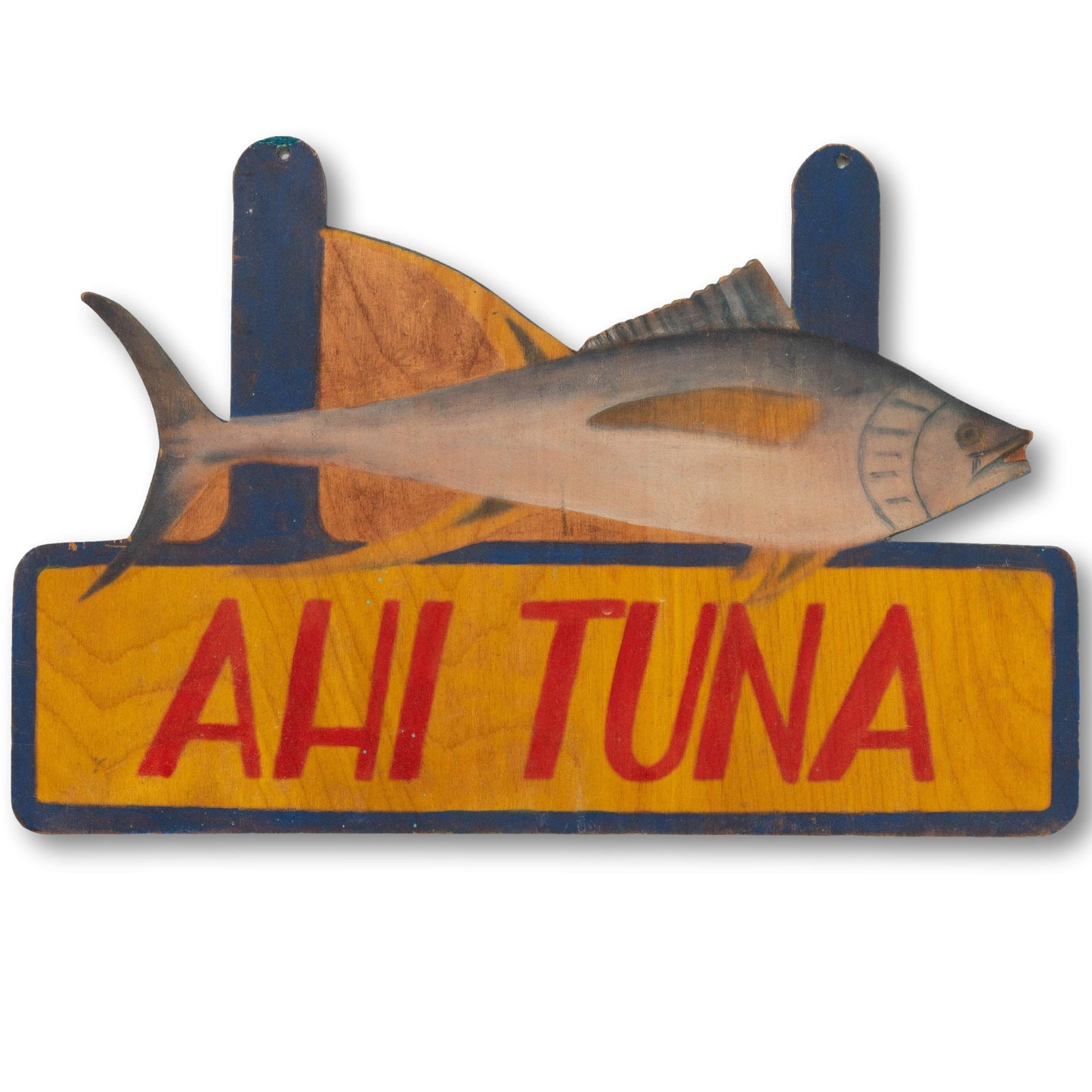 "Ahi Tuna" Wood Sign