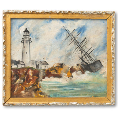 Portland Head Lighthouse Painting