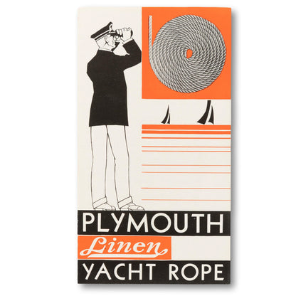 "Plymouth Linen Yacht Rope Ad" Brochure