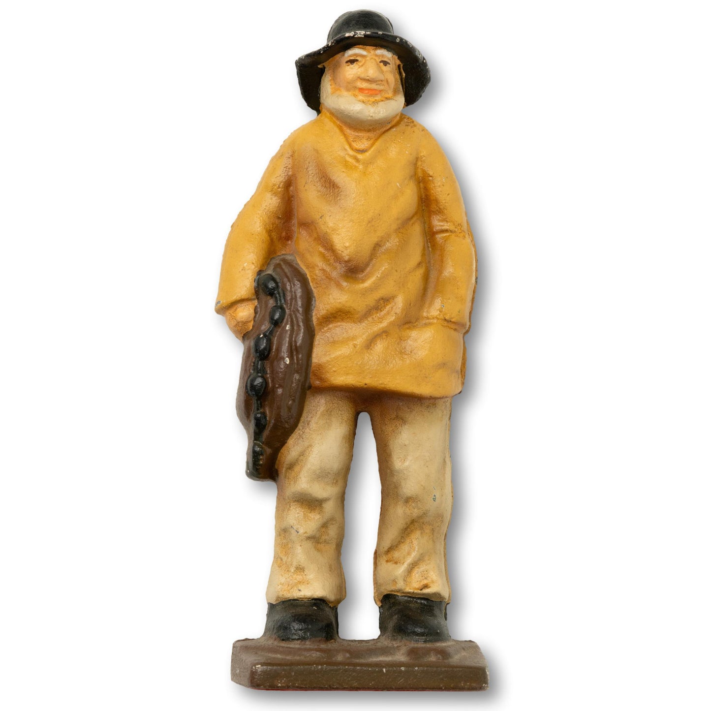 Large Cast Iron Gloucester Fisherman
