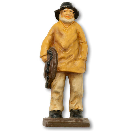 Large Cast Iron Gloucester Fisherman