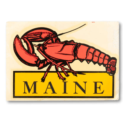 Maine Lobster Decal