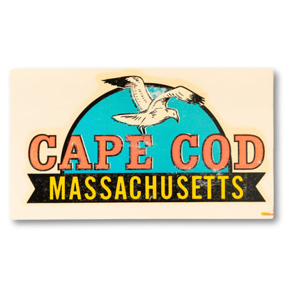 Cape Cod Unused Window Sticker/Decal