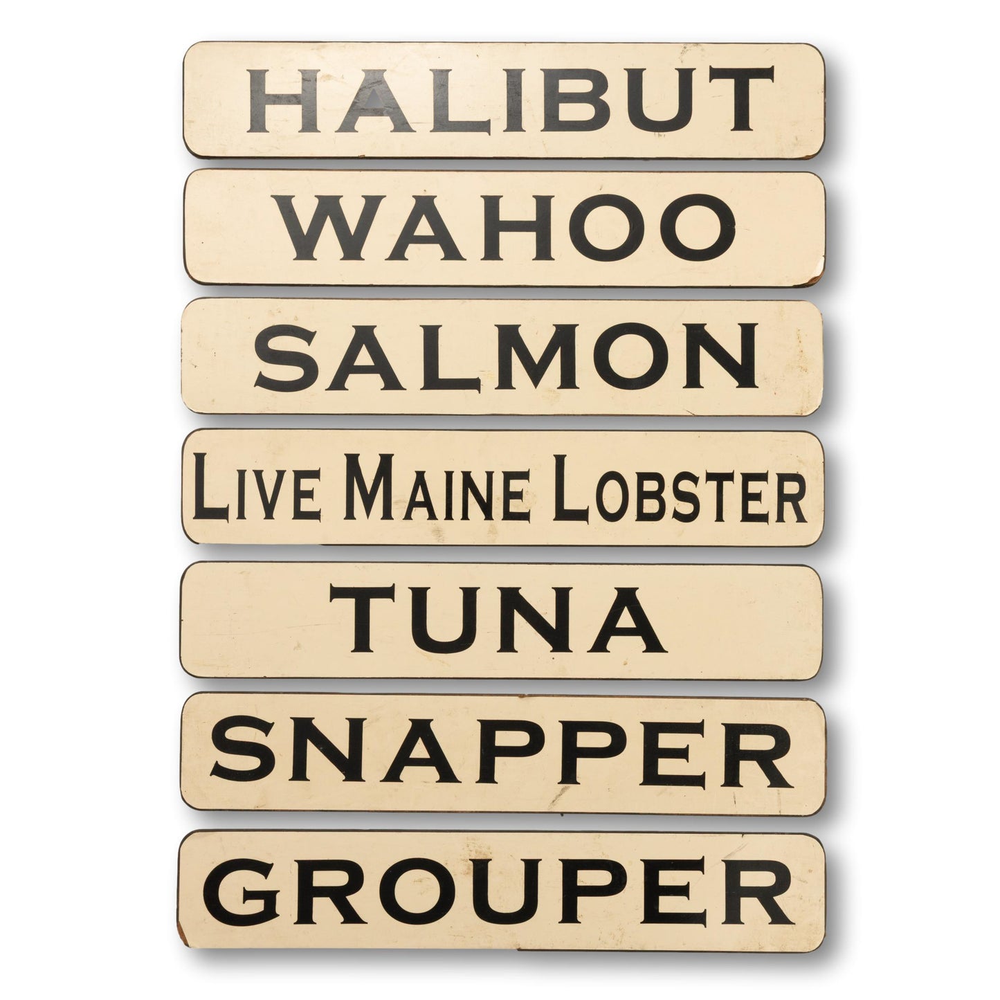 Seafood Market Signs