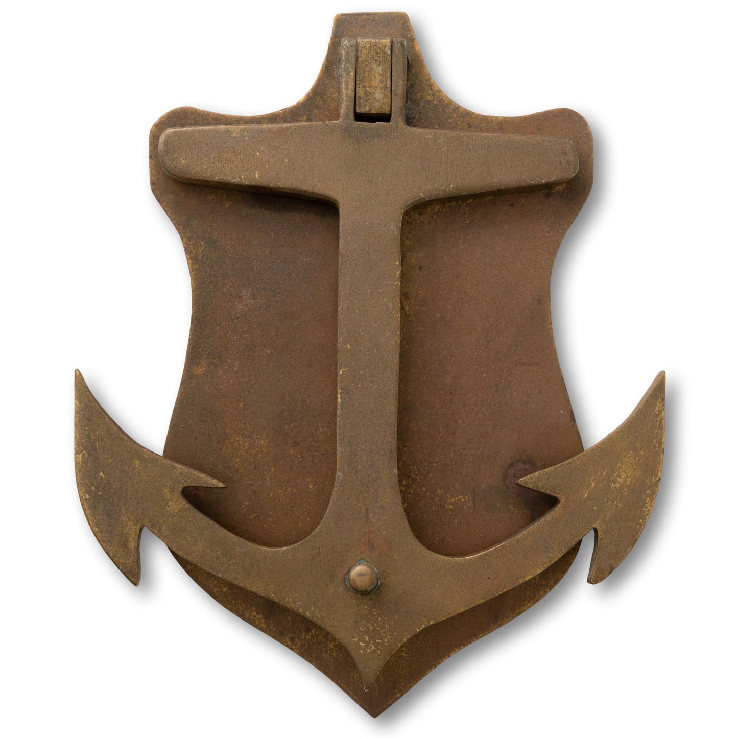 Shield Backed Anchor Door Knocker
