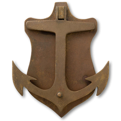 Shield Backed Anchor Door Knocker