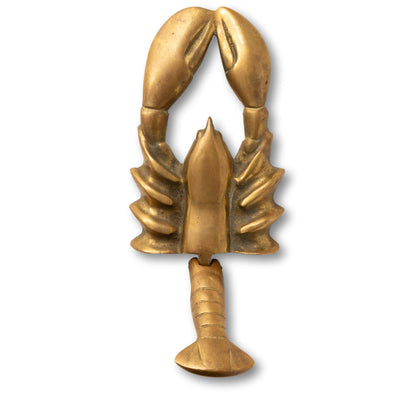 Lobster Door Knocker w Jointed Tail