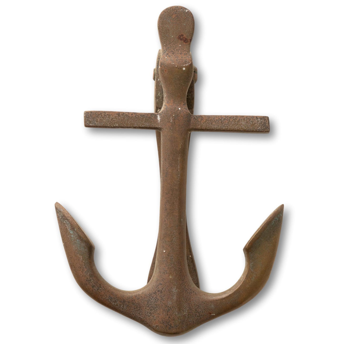 Dark Brass Anchor Door knocker