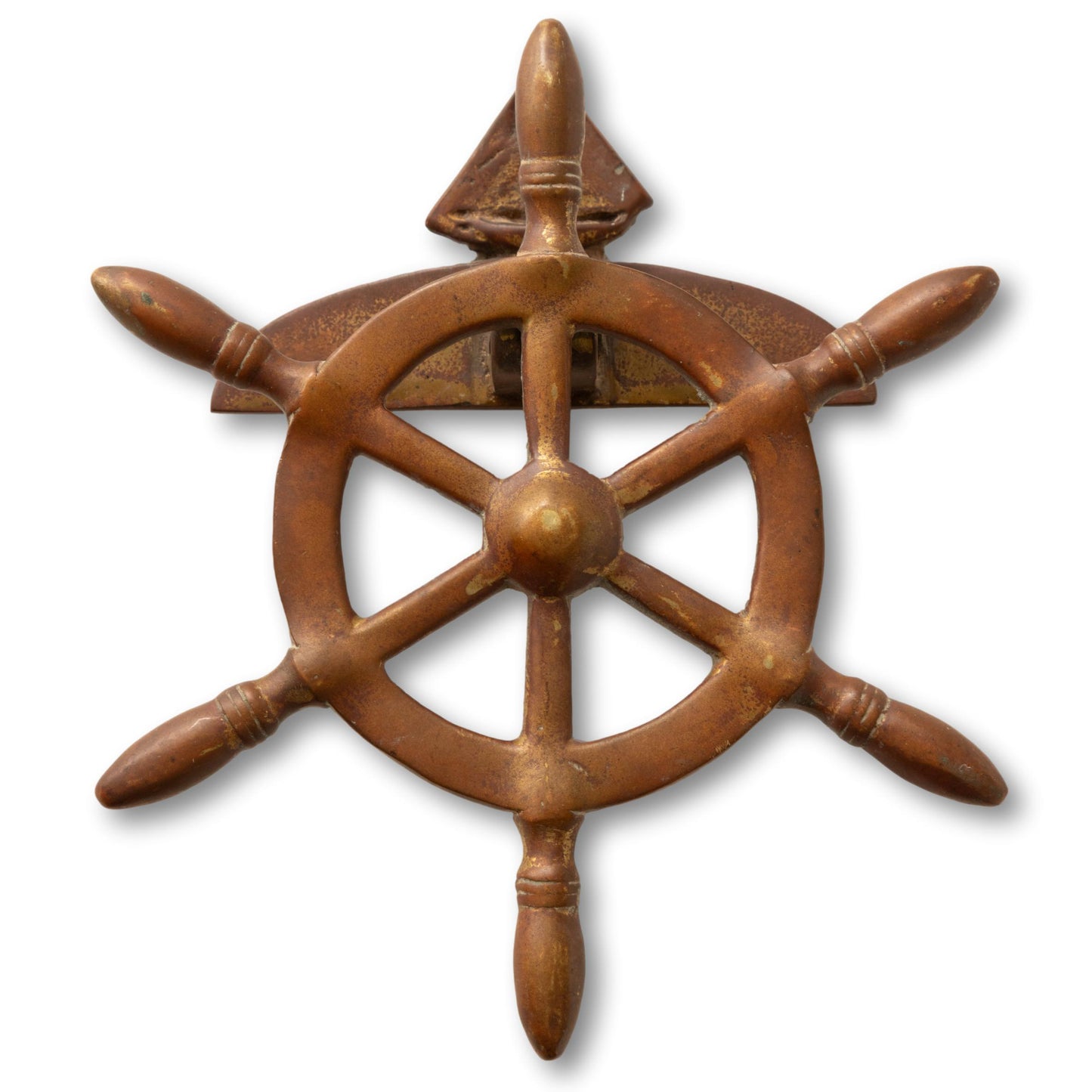 Ship's Wheel Door Knocker